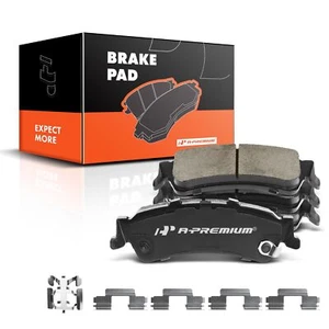 4x Ceramic Brake Pad Rear for Chevrolet Silverado 1500 Cadillac GMC Sierra 1500 - Picture 1 of 8