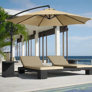 Umbrella Replacement Canopy UV Protection Outdoor Garden Patio Backyard Parasol - Picture 1 of 16