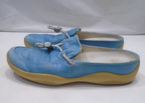 Prada Womens Vintage Blue Slip-On Shoe Size EU 38 US 7 M COA - Picture 1 of 14