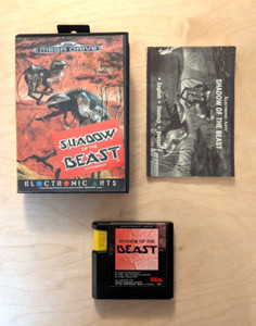 SHADOW OF THE BEAST Sega Megadrive Genesis Game (CIB) Electronic Arts