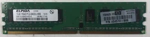Elpida EBE10UE8AEFA-8G-E 1GB DDR2 Desktop RAM Memory - Picture 1 of 1
