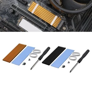 M.2 2280 SSD Kühlkörper Kühler Aluminiumlegierung Leichtgewicht Einfach zu - Afbeelding 1 van 11