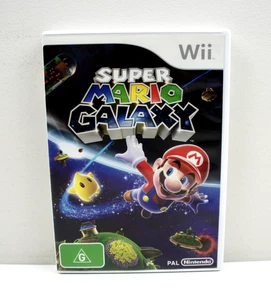 Super Mario Galaxy Nintendo Wii Game Complete With Manual PAL - Free Postage - Picture 1 of 7