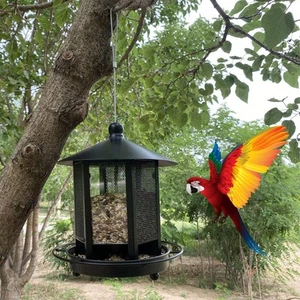 Hanging Bird Feeder,for Outdoor Wild Bird Seed, Outside, Garden Yard Decoration - Picture 1 of 6