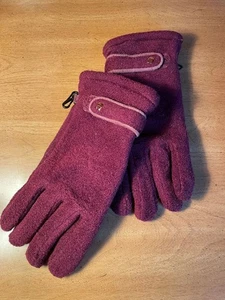 Etienne Aigner Damen Handschuhe 40 Gr Thinsulate Burgundy - Gr. M - Bild 1 von 4