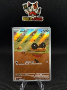 Pokemon TCG - Sandile - 135/086 (Illustrazione Rara) - SV: Bullone Nero - Foto 1 di 2