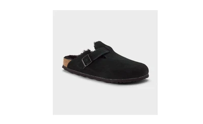 Best Seller! Zuecos Birkenstock Boston de piel de oveja para mujer Foto 1 de 4