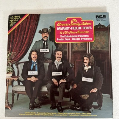 The Strauss Family Album RCA 1972 Philadelphia Orchestra Boston Pops Chicago  - Image 1 of 4