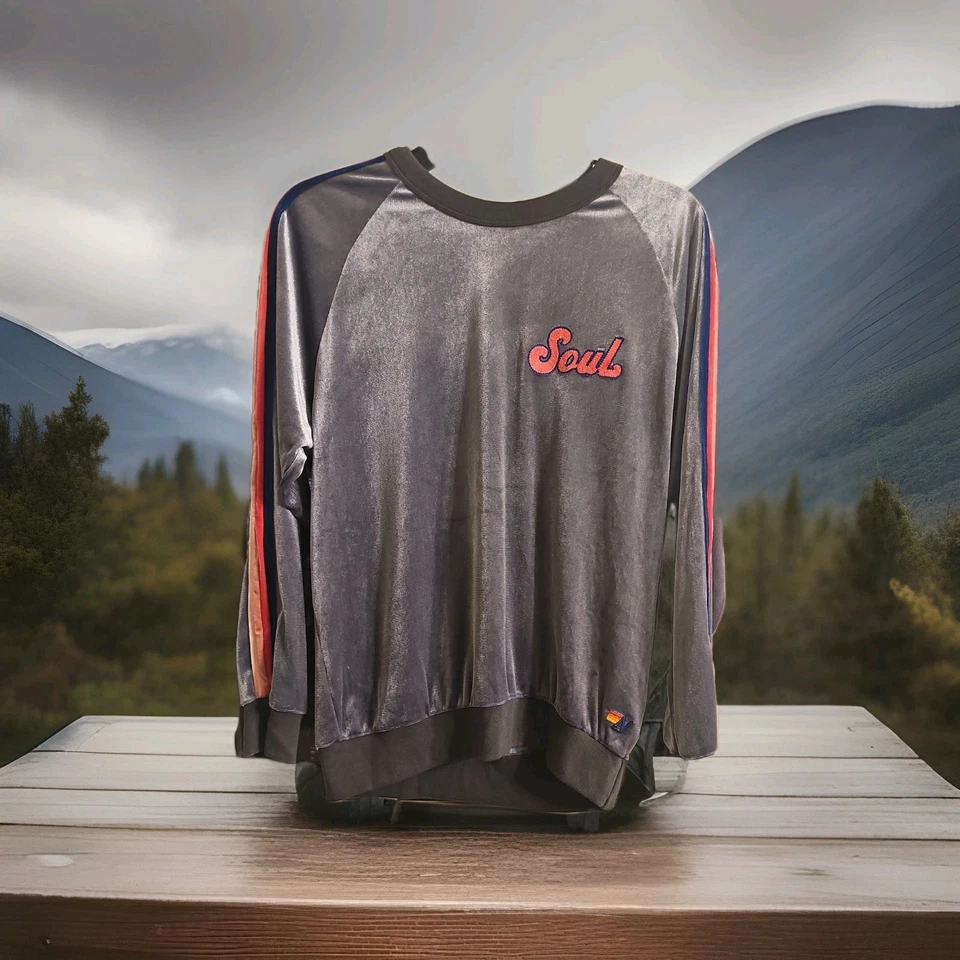 Sudadera de terciopelo Aviator Nation Soul Cycle para mujer talla M Foto 1 de 4