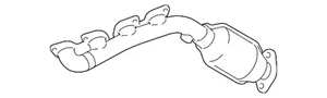Genuine Lexus Exhaust Manifold 17150-50050 - Picture 1 of 2