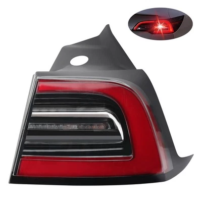 Luz trasera lámpara lado pasajero para Tesla modelo 2017-2024 3/Y 4 pines 1502086 Foto 1 de 4