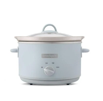 CrockPot 4.5qt Manual Slow Cooker - Light Blue 4.5 quarts,  - Image 1 of 4