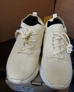 Vessi W09 linen beige preowned shoe. everyday move sneaker. - Picture 1 of 5