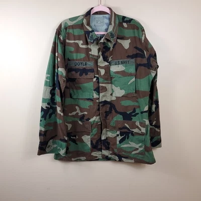 Army Combat Coat in Woodland Camo Size M Long - Image 1 of 4