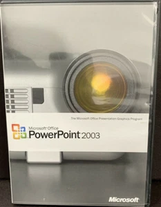 LOGICIEL MICROSOFT OFFICE POWERPOINT 2003 - Photo 1/1