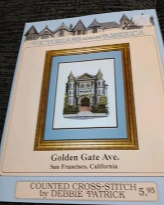 Golden Gate Ave. by Debbie Patrick cross stitch pattern (F) - Image 1 of 3
