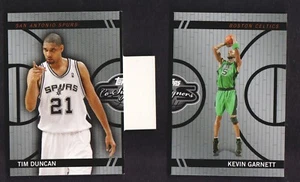 2008-09 Topps Co-Signers Basketball Changing Face SILV CF28 Garnett /CF23 Duncan - Bild 1 von 2