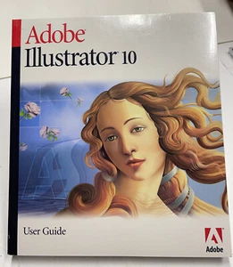 Vintage Adobe Illustrator 10 User Guide Book Only - Picture 1 of 2
