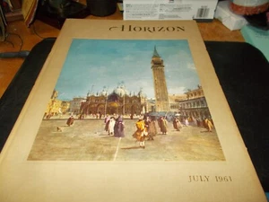 HORIZON "A Magazine of the Arts" July 1961 - Picture 1 of 1