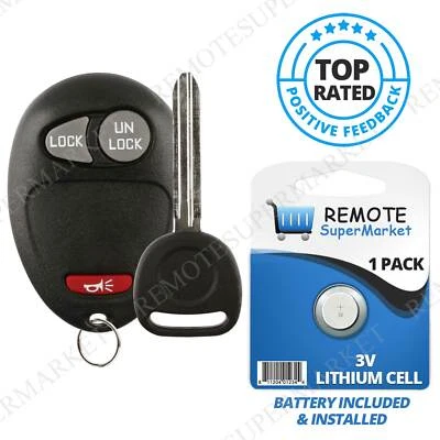 Replacement for Chevy Colorado Venture GMC Canyon Remote Car Keyless Key Fob Set Foto 1 de 4