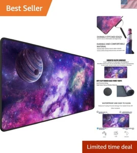 Large Extended Gaming Mouse Pad, Long Mouse Pads, Extra Large Big Mouse Pad w... - Picture 1 of 7
