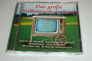 ERKENNUNGS MELODIEN DER BELIEBTESTEN TV SENDUNGEN CD GROSSE VOLKSMUSIK FESTIVAL - Imagen 1 de 3