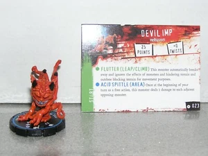 Horrorclix Base Set HRC-023 Devil Imp - Imagen 1 de 1