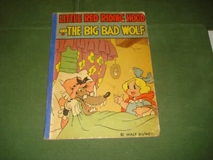 Little Red Riding Hood and the Big Bad Wolf by Walt Disney Ent. , 1934 BOOK - Picture 1 of 15