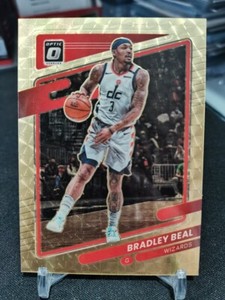 2021-22 Panini Donruss Optic Bradley Beal #74 Gold Vinyl True 1/1!
