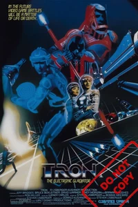 1982 TRON Poster 13x19 inches #5 Free Shipping - Picture 1 of 1