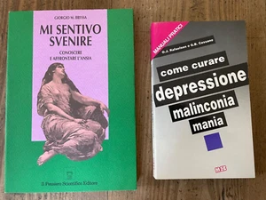 2 libri- COME CURARE DEPRESSIONE MANIA/MI SENTIVO SVENIRE CONOSCERE L'ANSIA - Foto 1 di 21