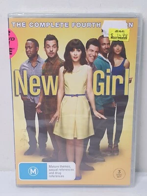 New Girl : Season 4 (DVD, 3-Disc Set) R4 Brand New Sealed - Image 1 of 2