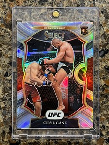 Ciryl Gane RC 2021 Panini Select UFC Concourse Prizm Refractor Mint Gem Rookie