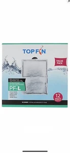 TOP FIN SILENSTREAM PF-L FILTER Cartridge ~ 12 Count/box ~ 6.5" in x 4.5" in - Picture 1 of 3