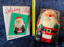 Vintage Santa Wax Candle Ebay
