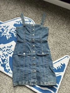Blue Denim Dress Size Small Brand New with Tags - Picture 1 of 3