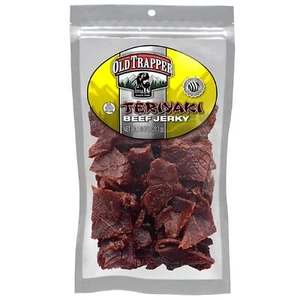 Old Trapper Beef Jerky Teriyaki 10-Ounce Individual Pack Tender Meat Snack fo... - Picture 1 of 7