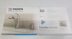 Moen Marietta 87601SRS Ausziehbare Küchenarmatur Spotfest Edelstahl  - Bild 1 von 3