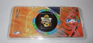 1995 Imprinted Products Licensed NBA Seattle Supersonics Logo Trading Pin New - Picture 1 of 3
