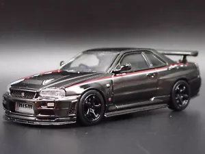 1999-2002 Nissan Skyline GTR R34 Nismo R Tune 1:64 Scale Diecast Modelo Coche - Imagen 1 de 7