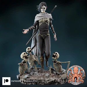 Harrow The Ninth 3D Printed Figure, The Locked Tomb Necromancer, Unpainted - Picture 1 of 10