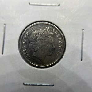 2009 5 Five Cent Error Coin - Significant Struck Through Grease or Oil - Picture 1 of 2