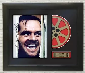 Jack Nicholson framed Reproduction Signature Photo Reel Display - Picture 1 of 4