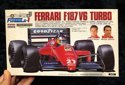 FORMULA 1 FERRARI F187 V6 TURBO 1/24 MODEL KIT ARII - Image 1 of 4