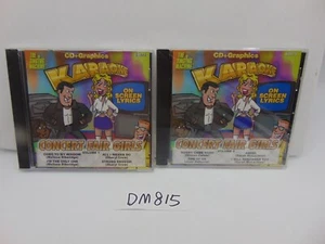 The Singing Machine Karaoke New CDG (2 Pack) Concert Fair Girls Volume 1 & 2 - Picture 1 of 4