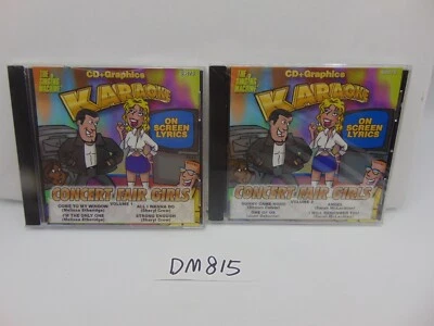 The Singing Machine Karaoke New CDG (2 Pack) Concert Fair Girls Volume 1 & 2 - Image 1 of 4