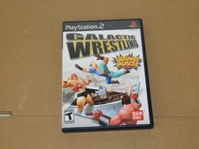 Galactic Wrestling Feat Ultimate Muscle (PlayStation 2) PS2 Complete With Manual