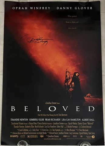 Oprah Winfrey Signed In Person Beloved 27x40 Movie Poster - Authentic, RARE Cover