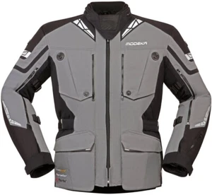 MODEKA PANAMERICANA II Jacke Herren wasserdicht grau/schwarz Gr. XL - Bild 1 von 2