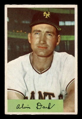 Alvin Dark 1954 Bowman #41 New York Giants GD-VG - Image 1 of 2